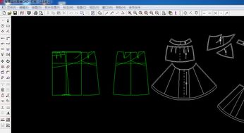 服装CAD作图