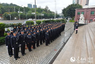 福州出入境边防检查站揭牌 移民警察亮相