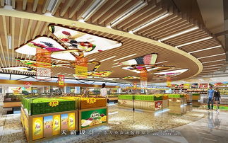 天霸设计为中山购物中心设计项目提供灯光效果图参考