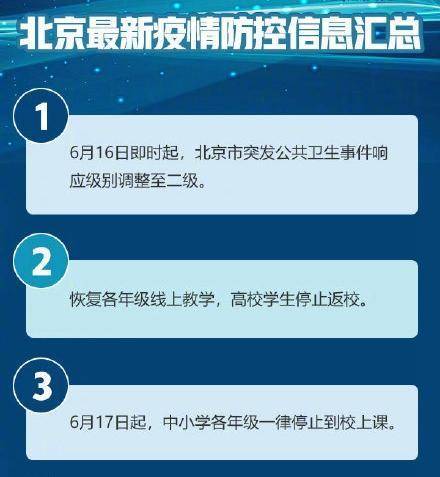 北京中小学全面停课,各年级恢复线上教学,中高考时间暂不调整