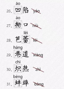 最容易读错的个别汉字 你能读对几个 