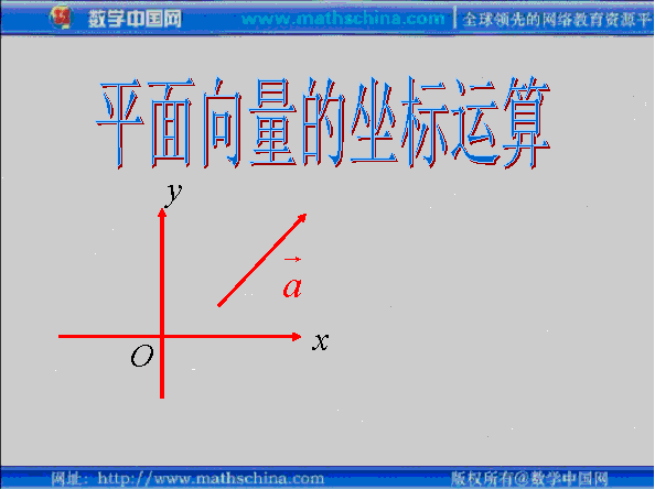 平面向量的坐标运算