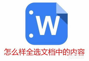 Word2016怎么样全选文档中的所有内容 