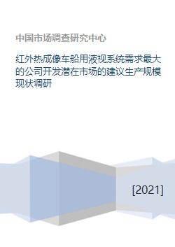 2021年红外热成像公司排名：顶尖企业曝光！