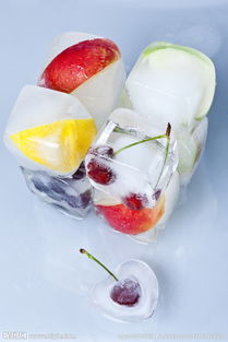 冰冻水果图片 