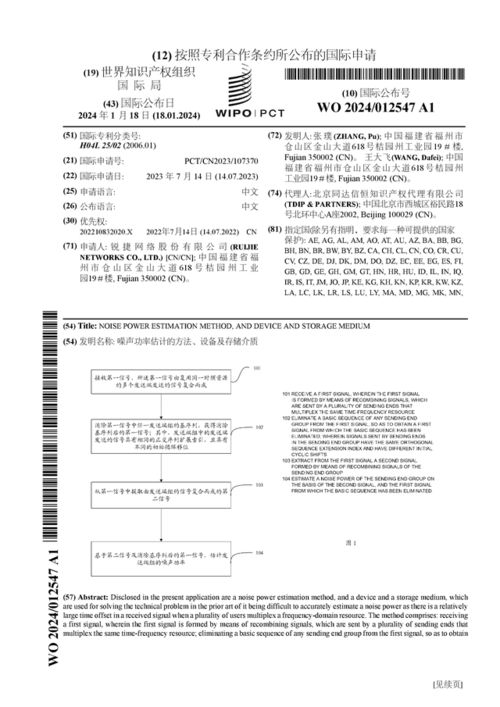 锐捷专利