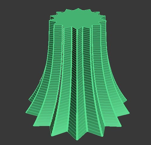 3DMax 如何做弧面 