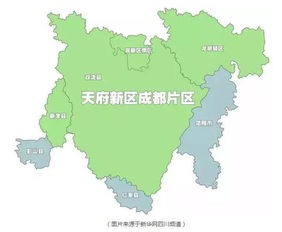 京报网:成都市天府新区地图高清版