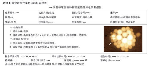 临床微生物检验诊断报告模式专家共识