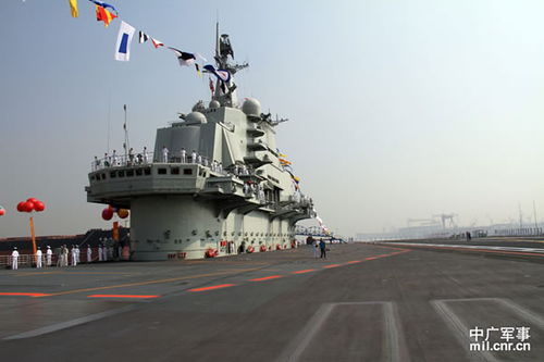 中国第一艘航母 辽宁 舰 