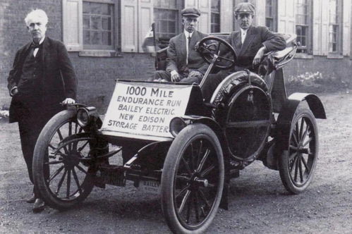 回到一百年前,保时捷 爱迪生都在造电动汽车