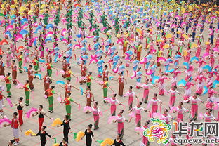 重庆群众广场舞展演举行 23支队伍秀舞技好精彩 
