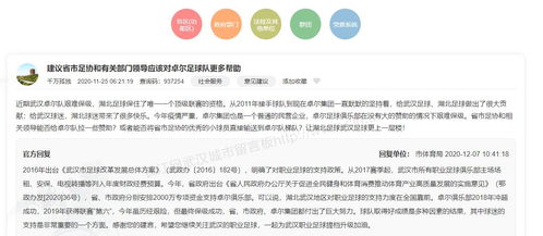 武汉市体育局 省市政府分别安排2000万专项资金支持卓尔队