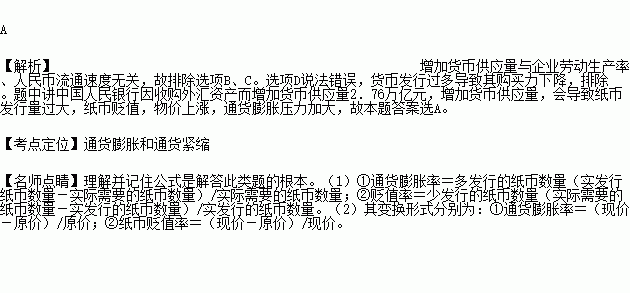 为什么抛售本币购买外汇会增加本