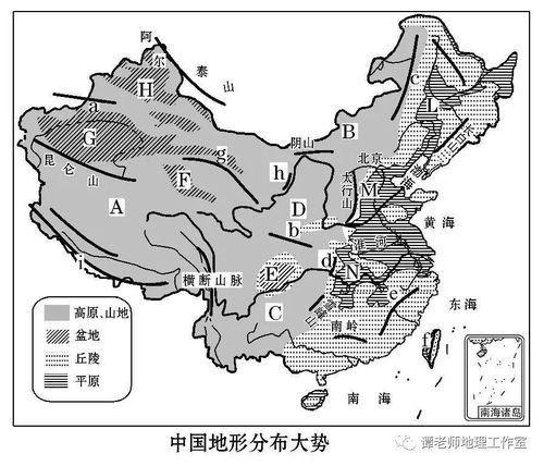 中国十个地理冷知识,附高中地理超清版54幅中国地图