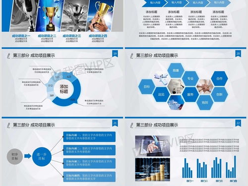 动态简约企业员工培训ppt设计模板模板下载 PPTX格式 商务汇报大全 PPT模板 