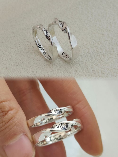 DIY戒指合集 每天都在做不一样的银戒指 