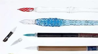 精美又神奇的玻璃笔 