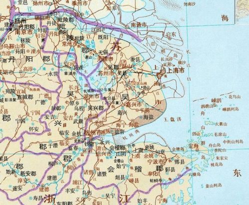 东吴以江东六郡为根基,那么历史上的 江东 是现在的哪里呢