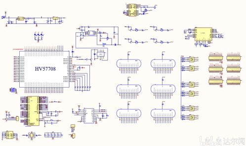 基于STM32实现辉光管时钟设计分享 原理图 源码