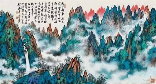 近现代艺术大师们画黄山,每一幅画都是精品 