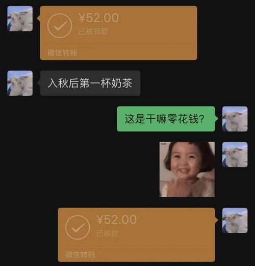 要秋天第一杯奶茶 要红包 还是要她