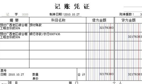 请问：收取的管理费分录怎么做呢?