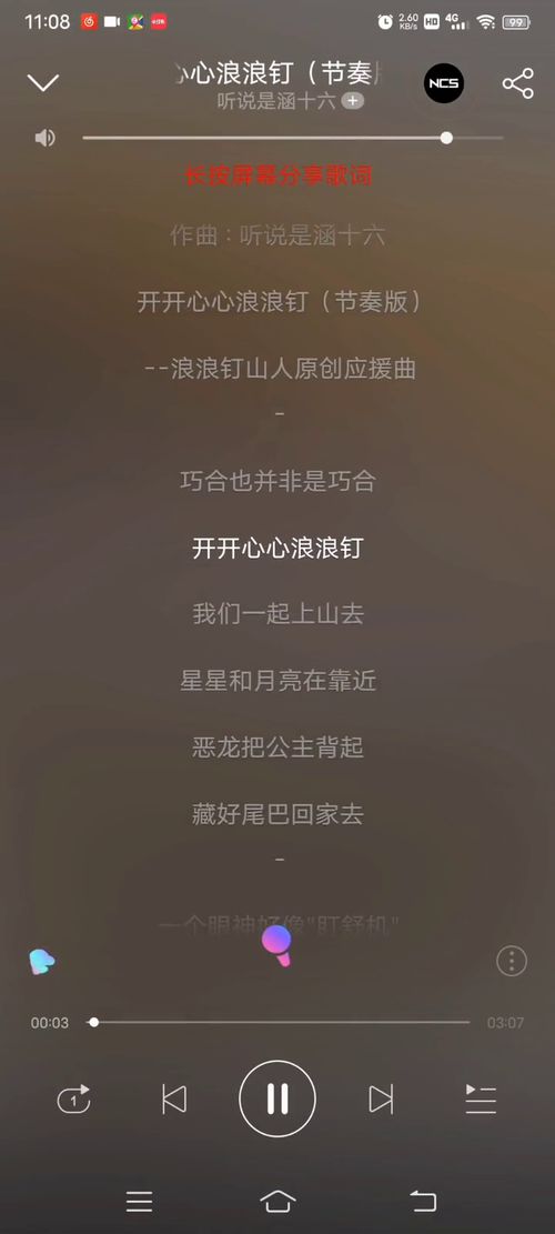 浪浪钉应援曲 开开心心浪浪钉 