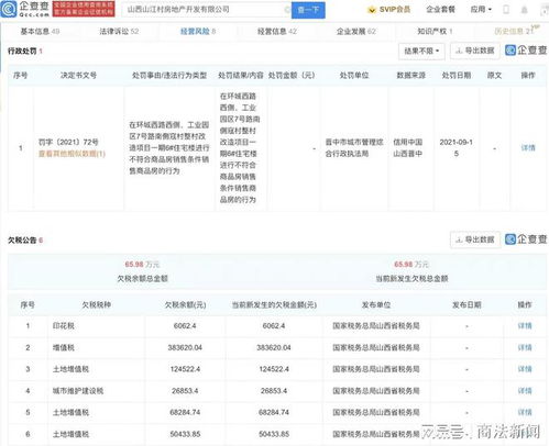 蹭空难营销地产公司欠税超65万