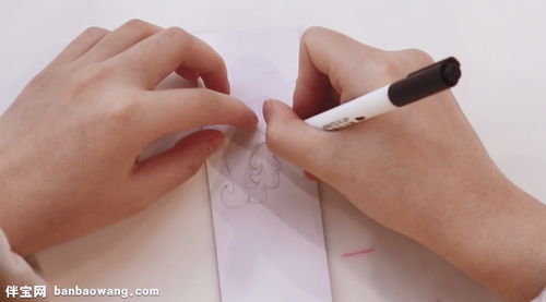 处女座书签制作方法