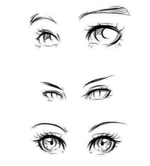 画动漫眼睛怎么画 如何画动漫人物眼睛