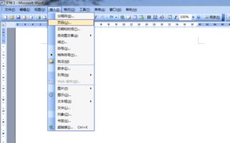 word2003怎么添加页眉页脚 