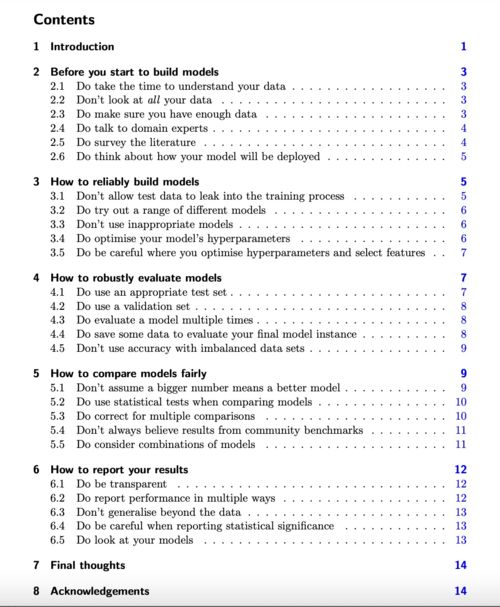 如何写一篇不水的机器学习论文 这17页指南从建模 评估到写报告,手把手教你