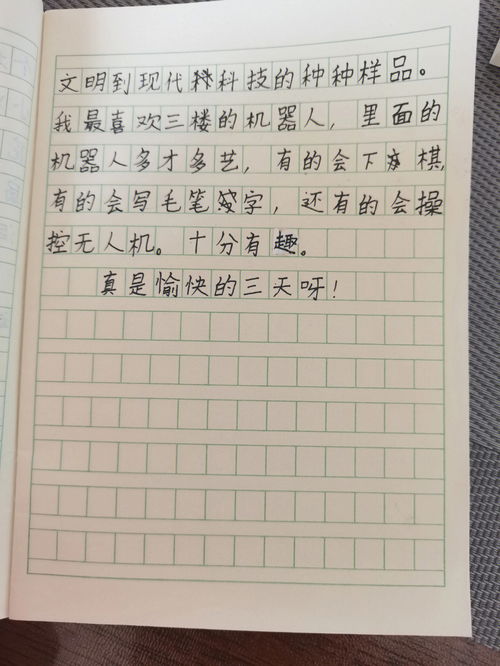 小朋友的游记 寒假作文 