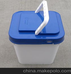2.5L食品香精塑料桶2.5L大口塑料桶2.5公斤方形塑料桶