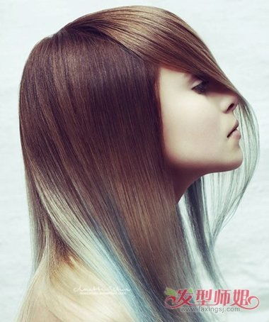 头发三段色染色方法 多段色一步到位染发