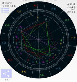 本人的星座十二宮和星盤,求高人解釋