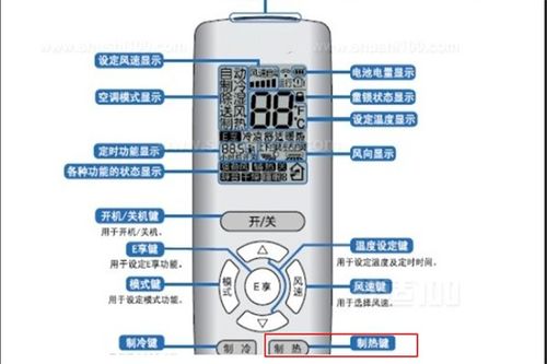 我想问空调怎么看有没有制热