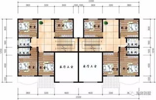 客厅挑空设计的两栋双拼别墅,第一栋宽15米多,照样很气派