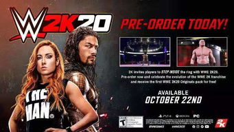 体验新特色 与封面巨星一起踏进 WWE 2K20 擂台