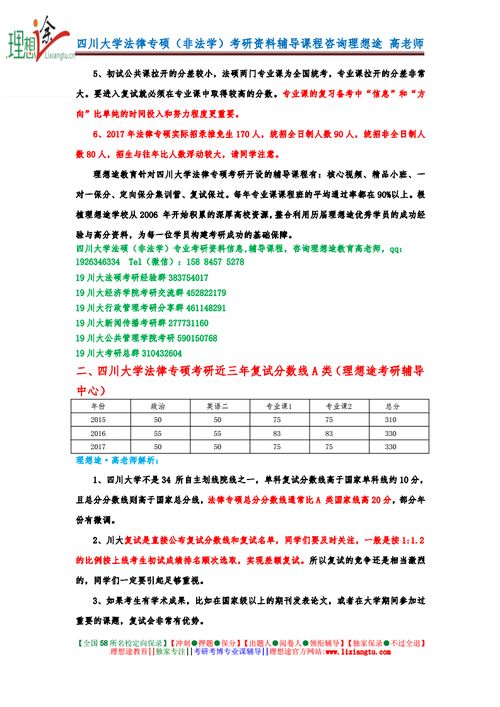 2019四川大学法硕非法学考研权威预测分析