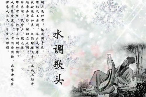 中秋节关于苏轼的诗句是什么