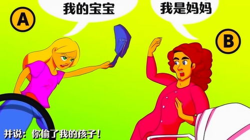 脑力测试 女人A 那是我的宝宝,女人B 我是妈妈,谁在说谎 