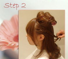 日系简单盘发方法 最新可爱卷发发型 发型师姐 