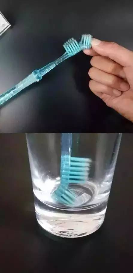 旧牙刷,新用途,10秒钟get生活新技能