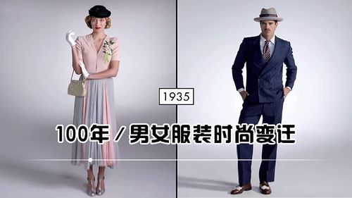 百年时尚 男女服装流行款式变迁