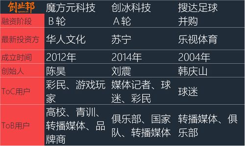 魔方元获B轮投资 数据领域,黎叔 苏宁 乐视体育必有一战 聪明人已经在准备体育创业了