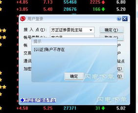 登陆同花顺交易账号是为什么提示资产帐号不存在