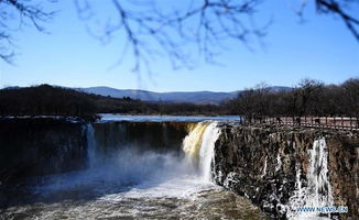 Scenery Diaoshuilou Waterfall NE s Heilongjiang All s Federation 