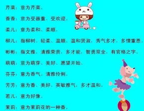 小名可以取什么名字